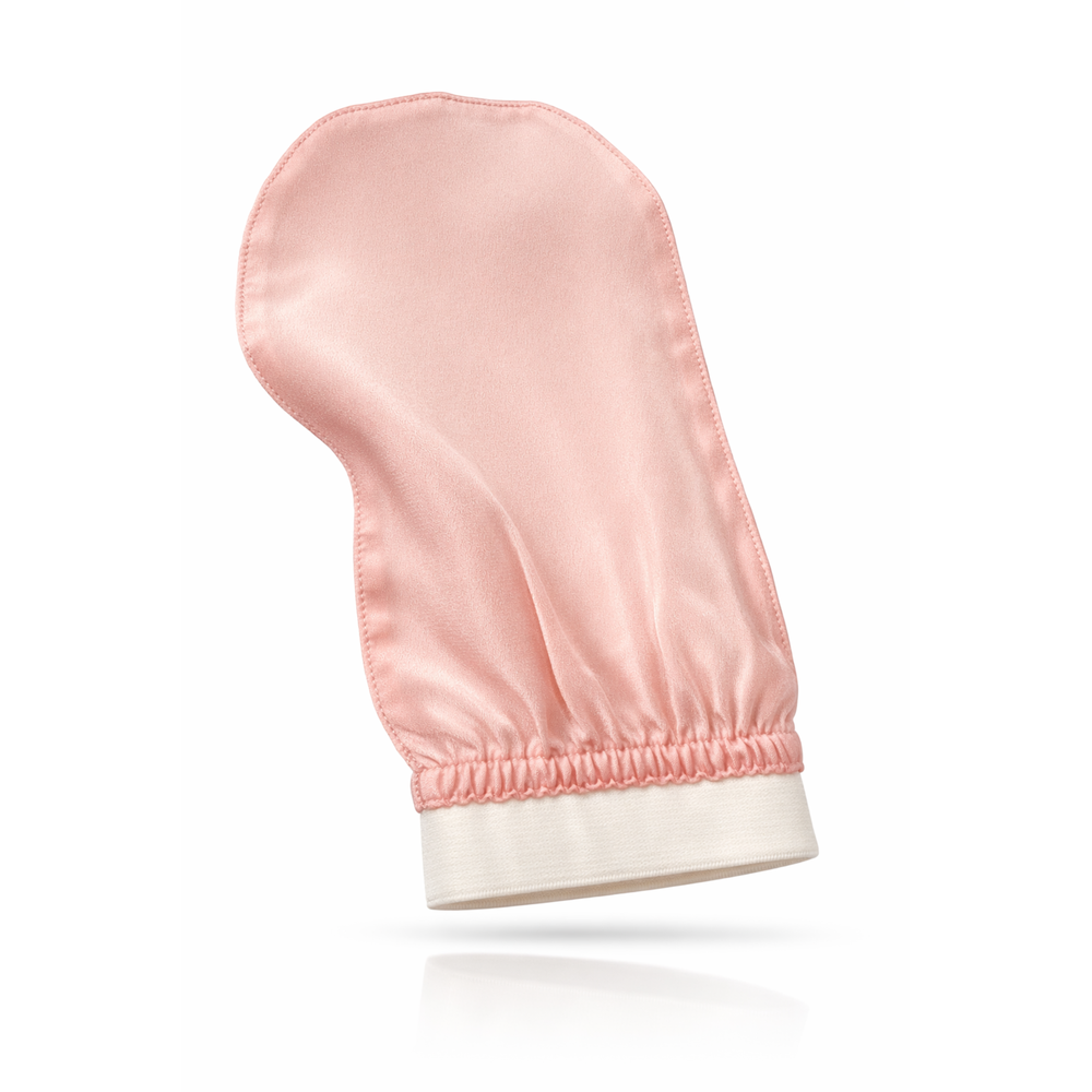 Gant Exfoliant en Soie de Mûrier Naturelle